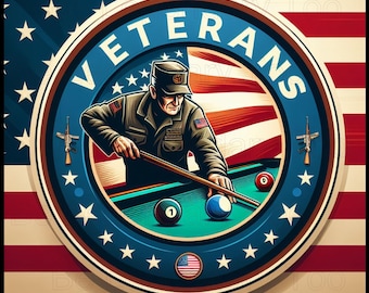Veteran Pool/Billiards Png