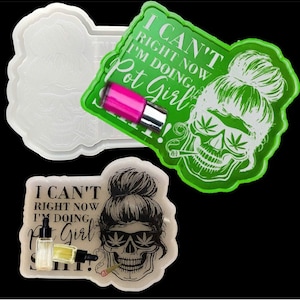 Pot Girl resin mold