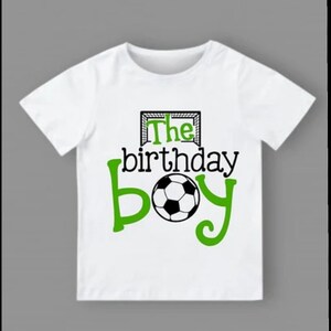 Fußball Geburtstag Jungen Shirt