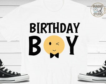 Download Emoji birthday svg | Etsy