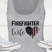 Firefighter Wife Svg, Fireman Distressed Heart Flag Svg, Fire Dept Red Line, Firefighter Cut Files, Fireman shirt, Hero svg, Cameo Cut File