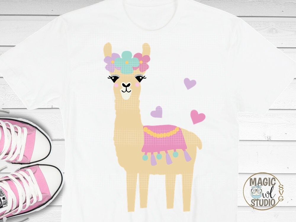 Download Llama svg cute llama alpaca svg llama for girl svg | Etsy