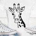 Giraffe Svg, Giraffe Head Svg, Giraffe Silhouette, Safari Svg, Animal Svg, Zoo Svg, Wild Svg, Giraffe Clipart, Cricut, Cut SVG, DXF, Eps Png