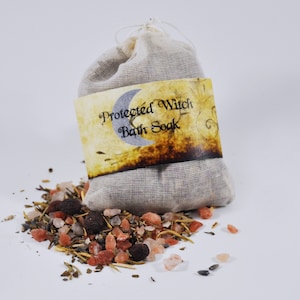 Witch Bath soak - Bath ritual - wicca bath soak - witchcraft ritual bath - magick ritual supplies - witchcraft tools - bath tub tea