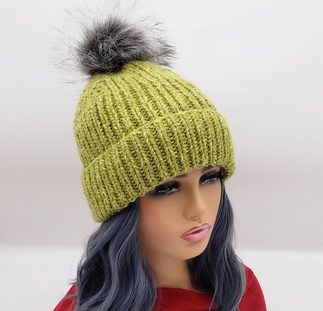 Wool Beanie | 100% American Made - Olive