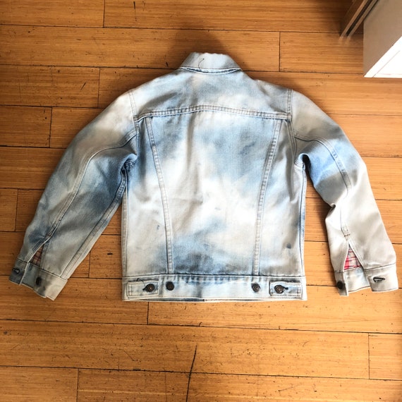 Vintage Levis Blue Jean Jacket size Small - image 9