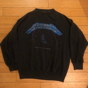 Metallica ride the lightning pullover hoodi sale