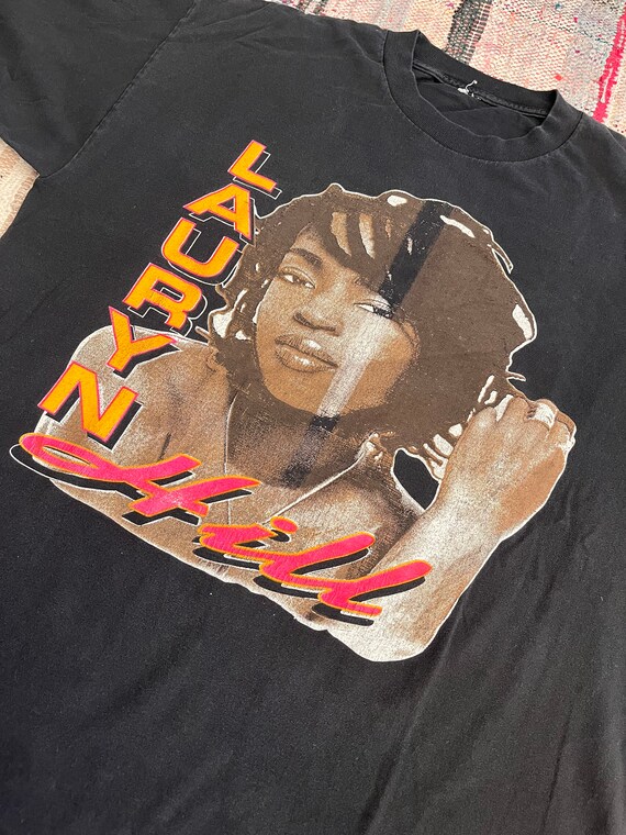 Rare Vintage 90s Lauryn Hill Miseducation Tour T Shirt, Size L or 