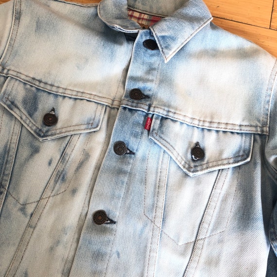 Vintage Levis Blue Jean Jacket size Small - image 2