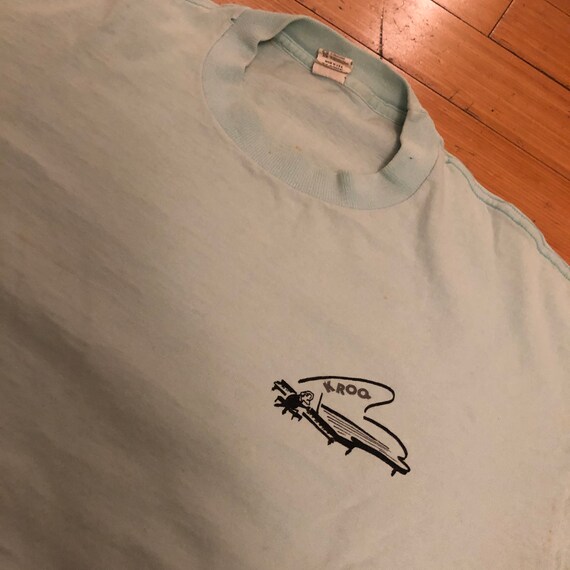 KROQ radio station rare vintage T shirt Liberace … - image 3