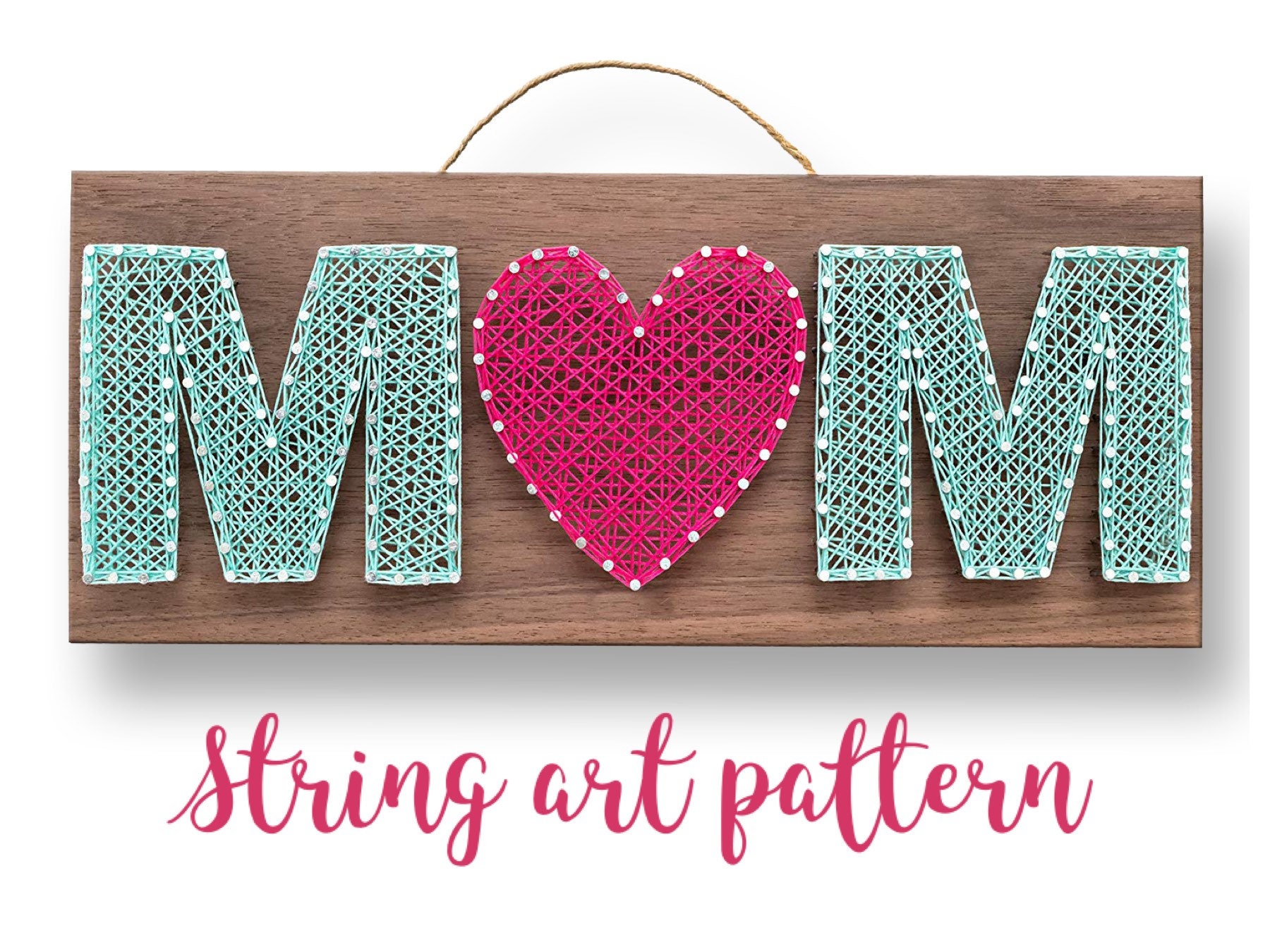 Mother's day store string art
