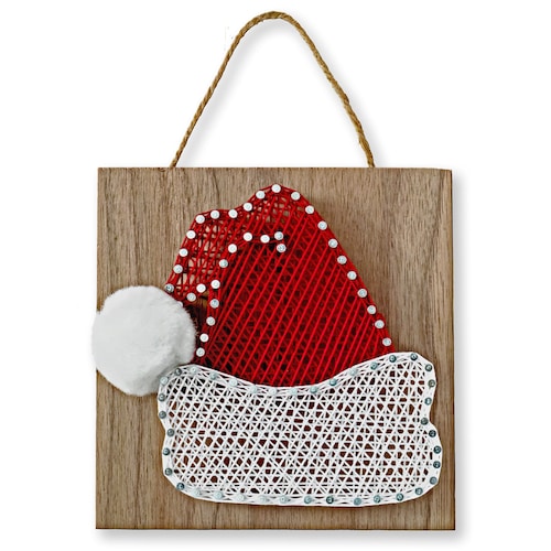 String Art Kit Christmas Light String Art Holiday Craft Etsy