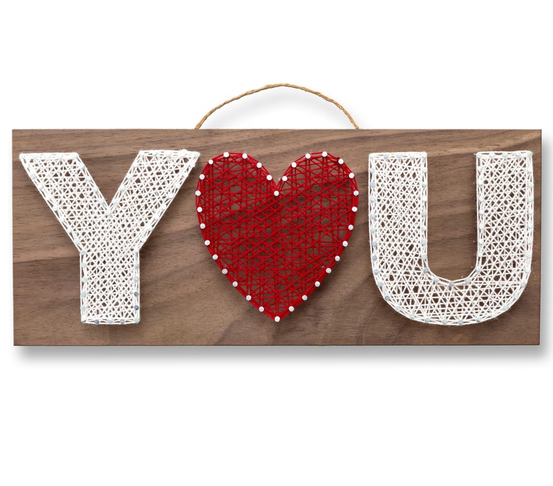 Valentine/'s Day Gift Teen Crafts Adult Crafts Crafts Kit Gift for Mom Christmas Gift DIY Kit YOU String Art Kit Arts and Crafts
