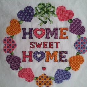 Completed Home Sweet Home