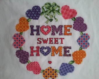 Completed Home Sweet Home
