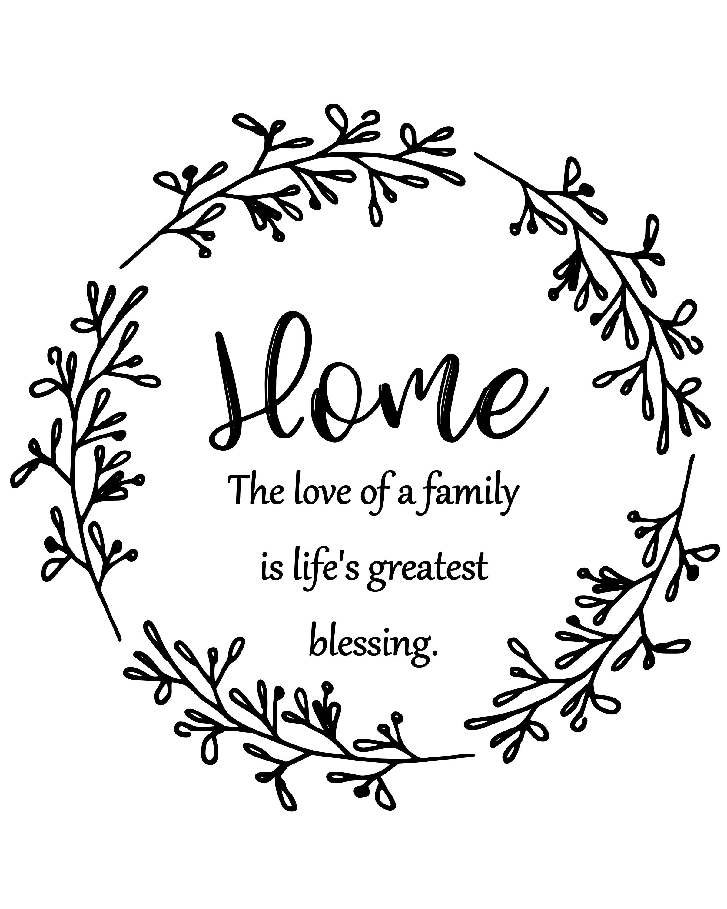 Home The love of a family is life's greatest blessing | Etsy