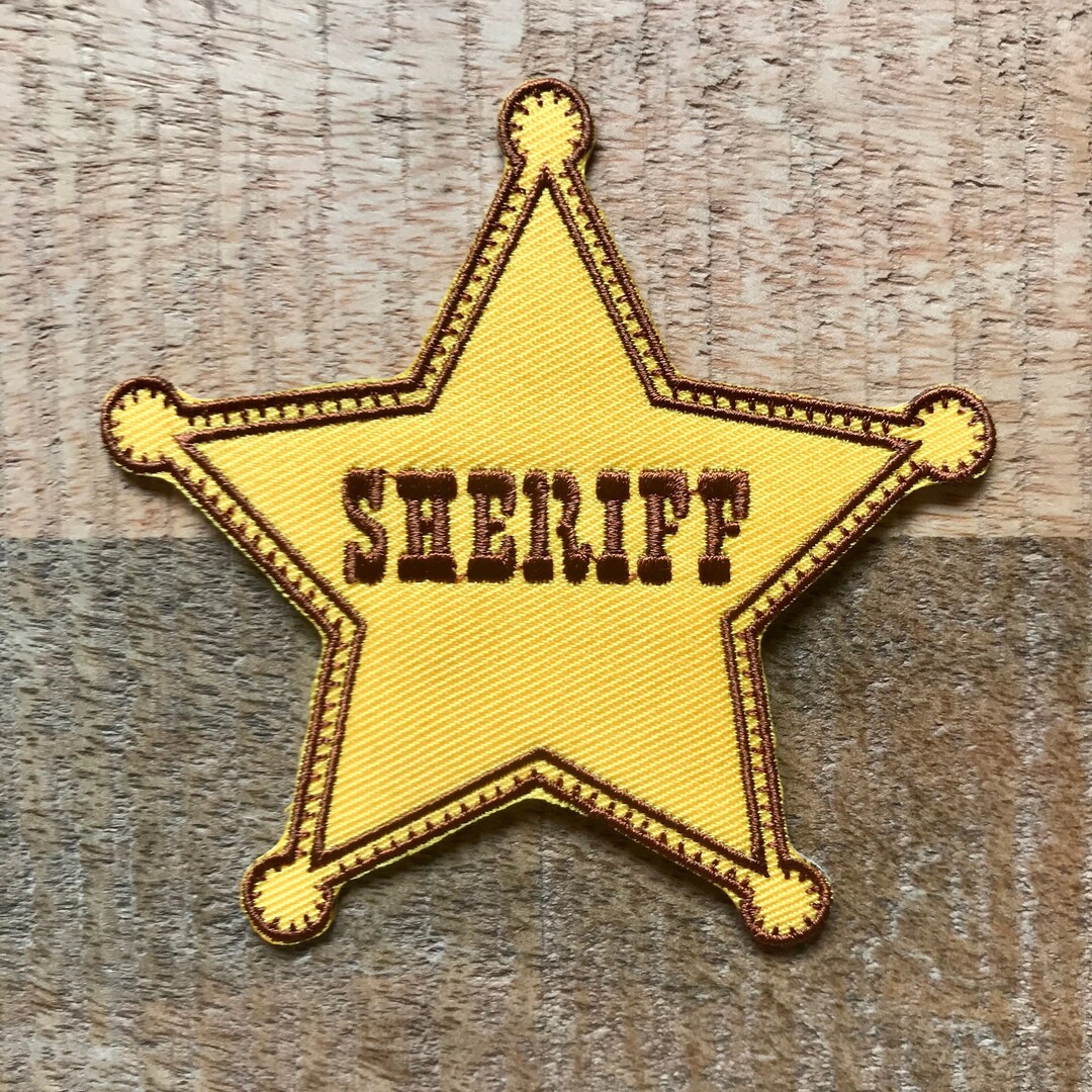 Toy Story Woody Sheriff Badge Embroidered Patch Sew on Iron on Space ...