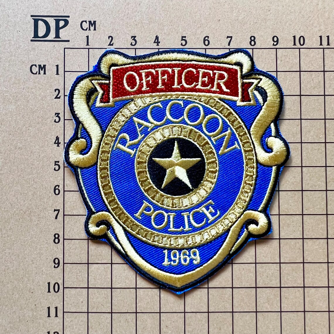 Resident Evil RPD Raccoon Police Department Embroidered Patch Uniform ...