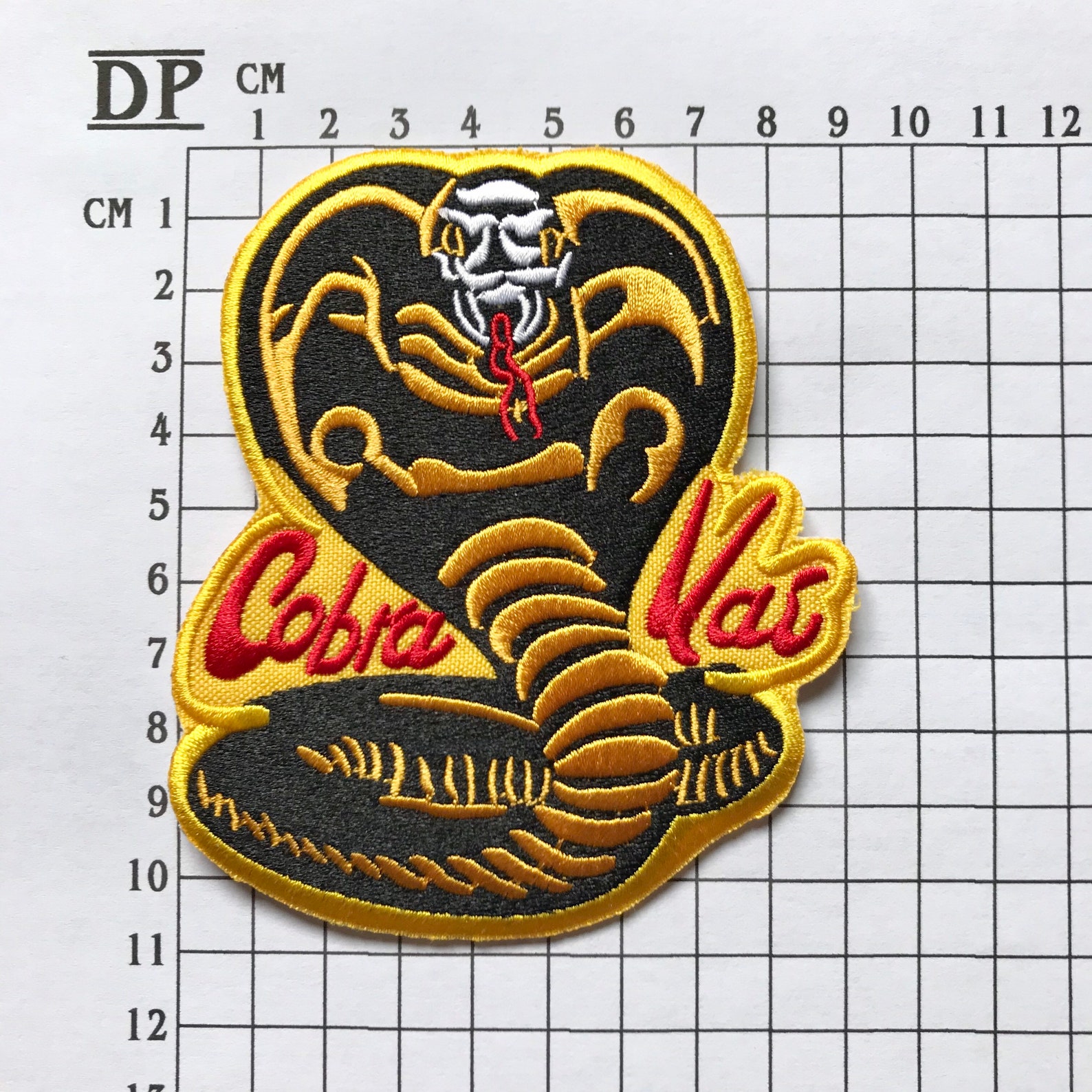 Karate Kid Cobra Kai Dojo Complete Uniform Embroidered Sew on - Etsy