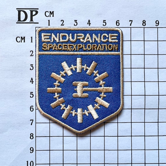 Interstellar Endurance Crew Uniform Patch Embroidered Sew on Iron on Patch  Badge DIY Costume Nasa Astronaut Space Demogorgon Patches DP 