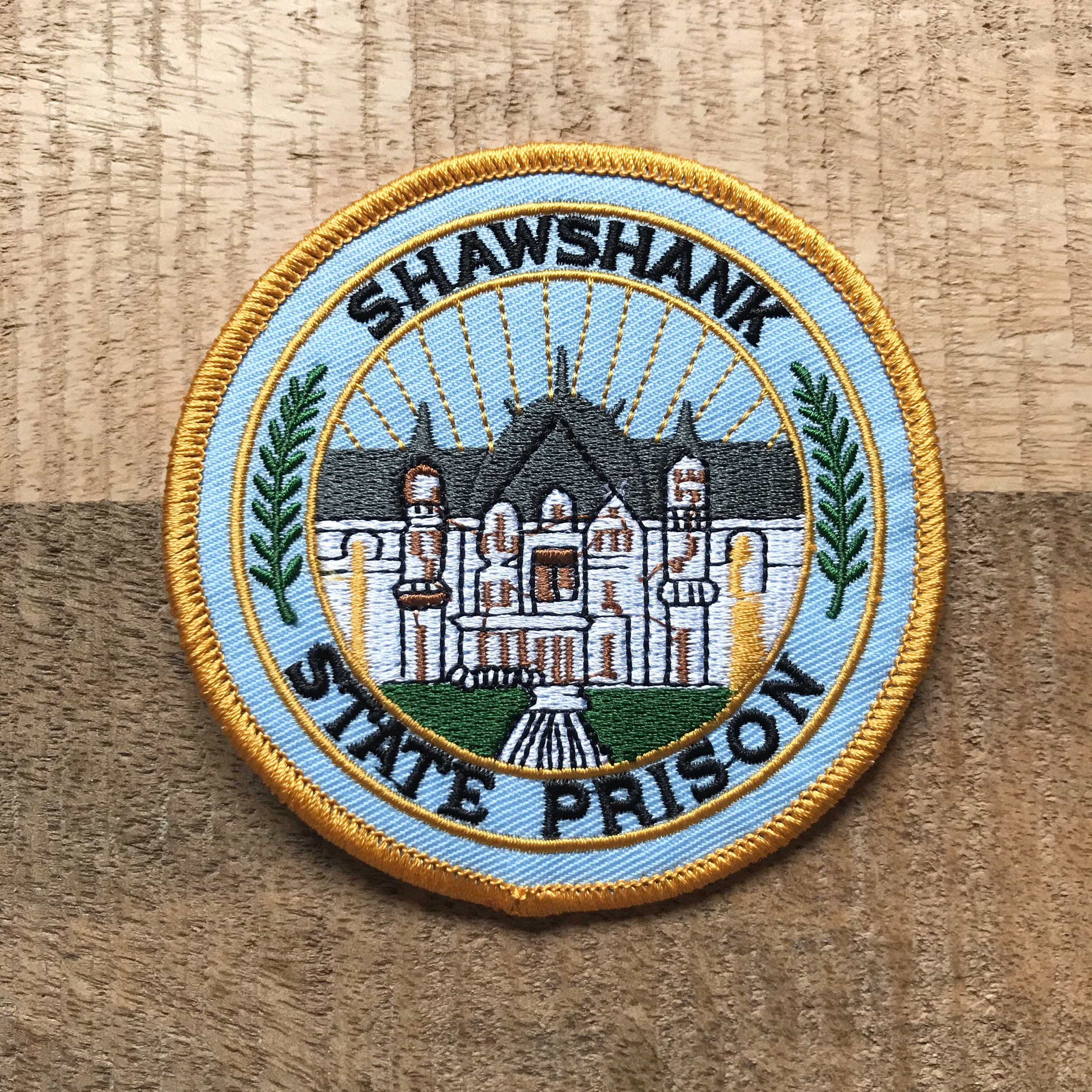 The Shawshank Redemption Patch Guard Hadley Embroidered Sew on