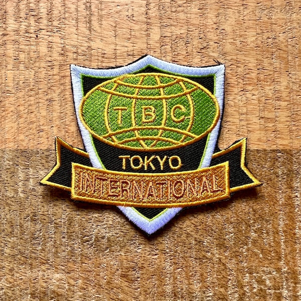 Kill Bill Go Go Yubari TBC Tokyo Uniform Embroidered Iron On Sew Patch Badge Prop Black Mamba Quentin Tarantino Volume 1 2 DIY International