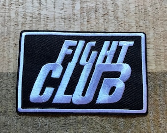 Fight Club geïnspireerd geborduurd naai-op strijk-op patch badge patch DIY kostuum - Demogorgon patches - DP