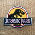 Jurassic Park John Ray Arnold Uniform Crew Embroidered Patch Sew On Iron On Badge Patch DIY Costume InGen Dennis Nedry Dr Ian Malcolm Sorna product logo