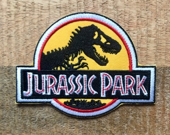 Jurassic Park John Ray Arnold Uniform Crew Embroidered Patch Sew On Iron On Badge Parche DIY Costume InGen Dennis Nedry Dr Ian Malcolm Sorna