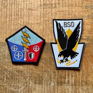 Avatar 2 RDA Sec-Ops OST Embroidered Patches General Ardmore Uniform Iron On Sew Badge DIY Prop Costume Miles Quaritch Jake Sully Pandora