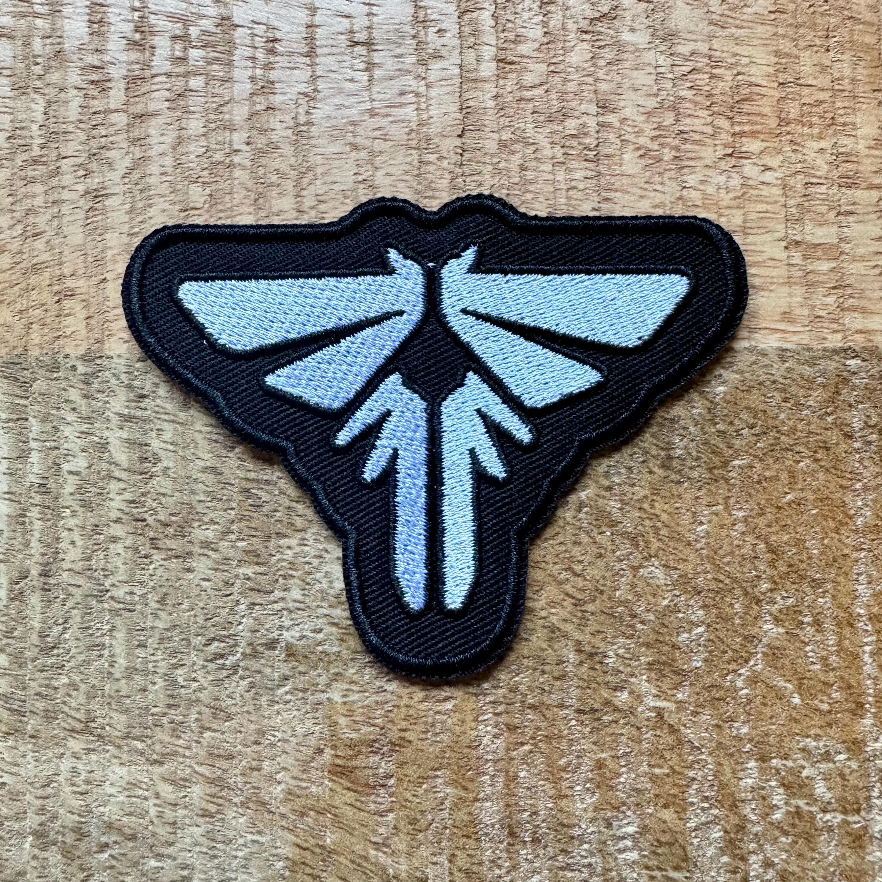 The Last Of Us Fireflies Logo Embroidered Patch Iron On Sew Badge DIY Prop Costume Joel Ellie TLOU Ps5 Uniform Mariene Abby Anderson Ethan