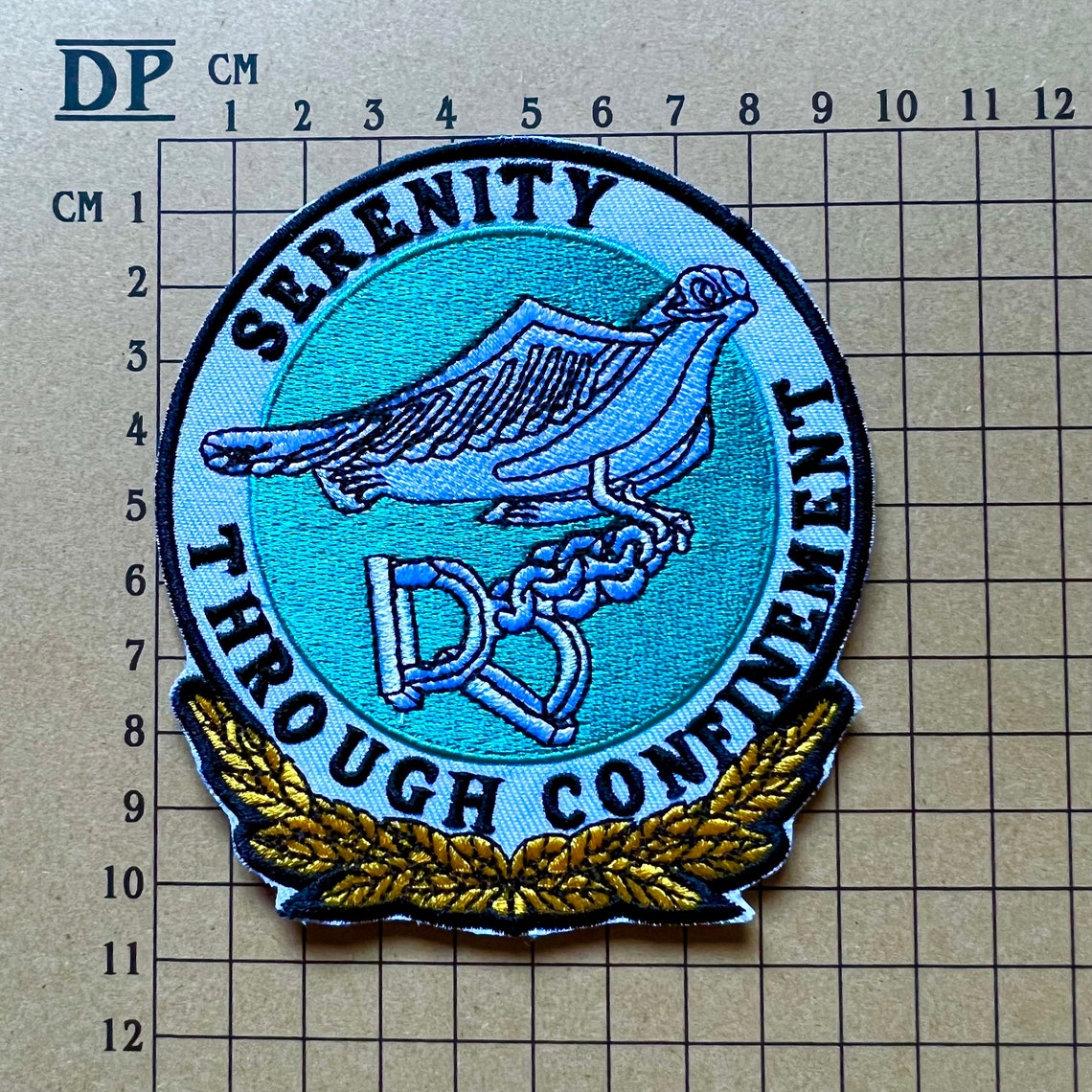 Alien 3 Ellen Ripley Serenity Through Confinement Embroidered Patches ...