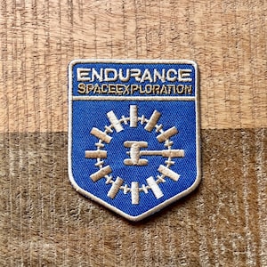 Interstellar Endurance Crew Uniform Patch Embroidered Sew On Iron On Patch Badge DIY Costume Nasa Astronaut Space - Demogorgon Patches - DP