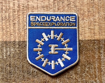 Interstellar Endurance Crew Uniform Patch Embroidered Sew On Iron On Patch Badge DIY Costume Nasa Astronaut Space - Demogorgon Patches - DP