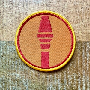 Team Fortress 2 Soldier Uniform Embroidered Patch Iron On Sew Badge DIY Prop Costume TF2 Reliable Excavation & Demolition Red Blu Koth Game