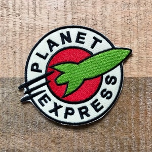 Futurama Planet Express Crew Patch Real Uniform Embroidered Sew On Iron On Patch Badge Patch DIY Costume - Demogorgon Patches - DP