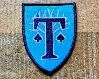 Heartstopper Truham Grammar School Embroidered Patch Iron On Sew Badge DIY Prop Nick Nelson Charlie Spring Tao Xu Uniform Costume Higgs LGBT