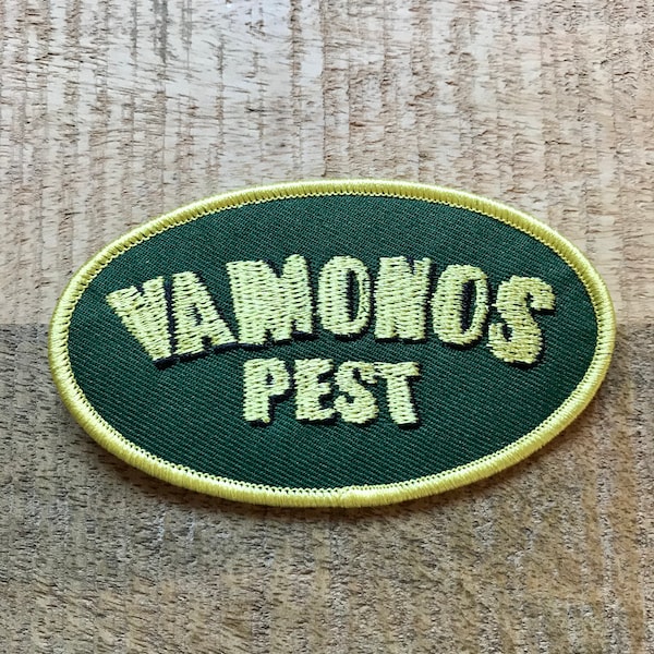 Breaking Bad Vamonos Pest Jesse Pinkman Walter White Embroidered Sew On Iron On Patch Badge Parche DIY Costume - Demogorgon Patches - DP