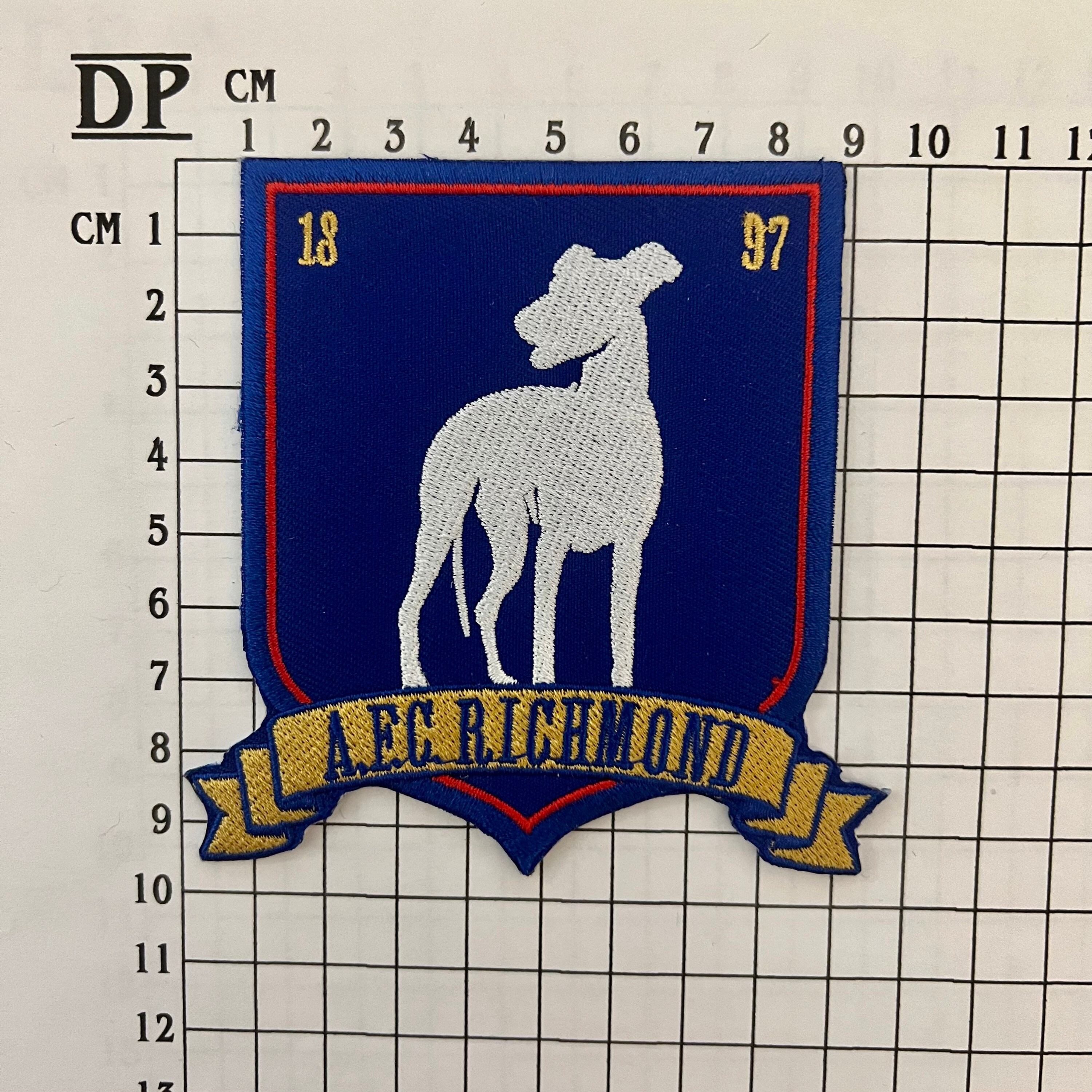 Ted Lasso AFC Richmond Shield Uniform Patch Embroidered Iron Etsy