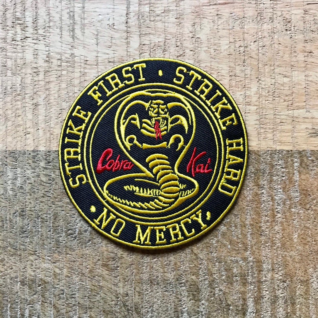 Karate Kid Cobra Kai Dojo Building Logo Embroidered Sew on Iron on ...