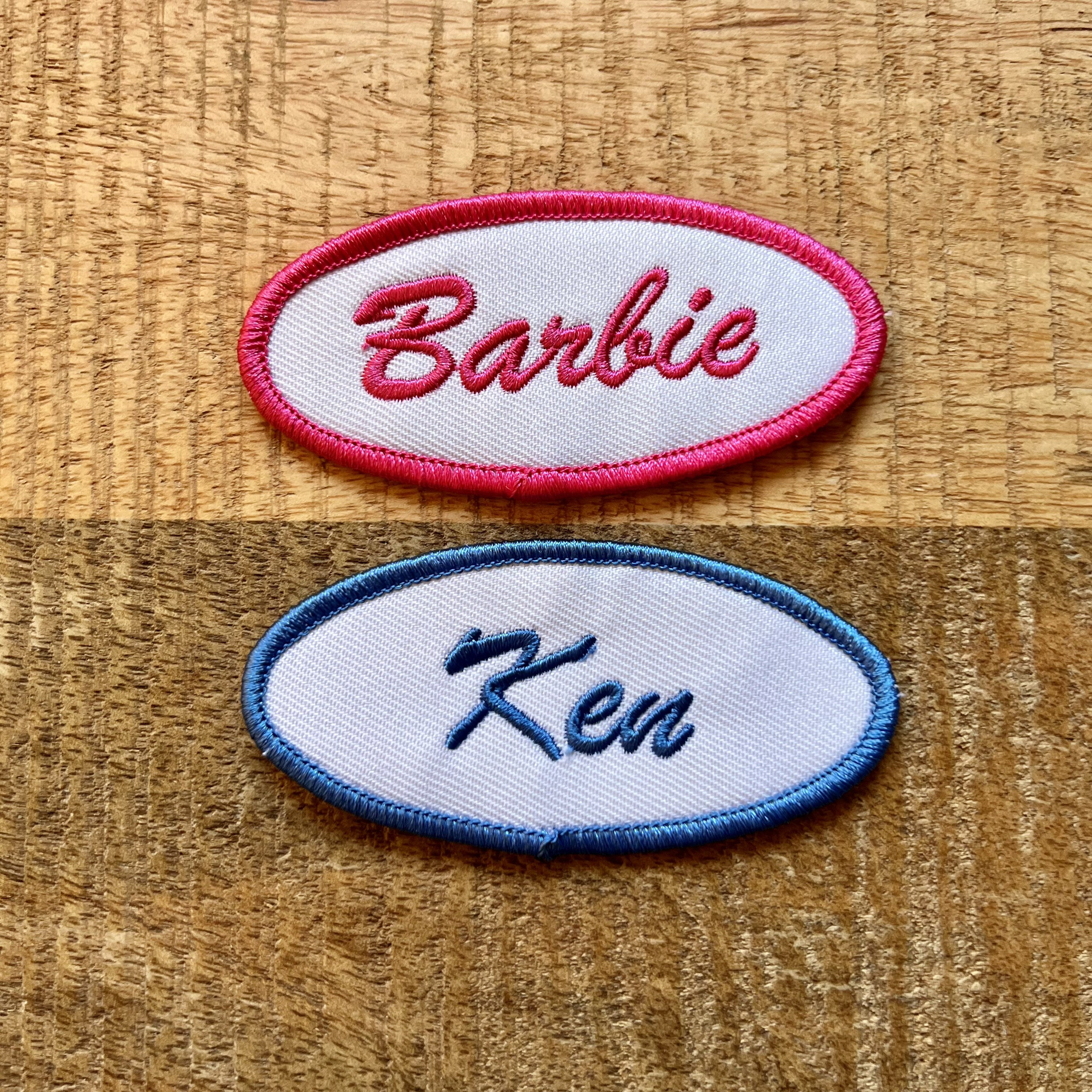 Barbie Iron on Patches - 7 Pack