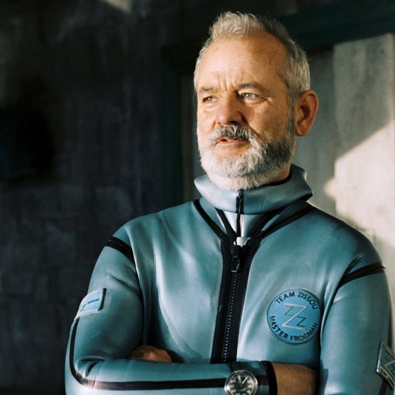 Life Aquatic Team Zissou Costume Crew Uniform Embroidered Etsy