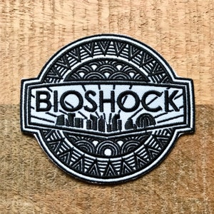 Bioshock Patch Inspired Embroidered Sew On Iron On Patch Badge Patch DIY Costume Demogorgon Patches DP