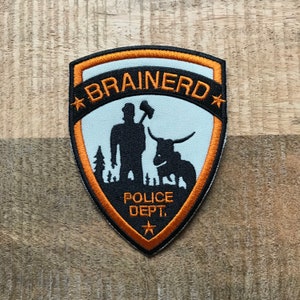 Fargo Movie Brainerd Police Chief Marge Gunderson Embroidered Sew On Iron On Patch Badge Patch DIY Costume Coen - Demogorgon Patches - DP