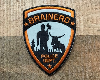 Fargo Movie Brainerd Politiechef Marge Gunderson Geborduurd Naai Op Strijk Op Patch Badge Patch DIY Kostuum Coen - Demogorgon Patches - DP