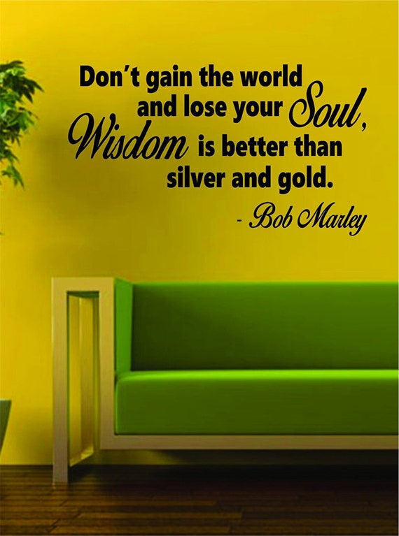 Love The Life You Live Bob Marley Quote Decal Sticker Wall Vinyl Art Home Decor Room Bedroom Teen Music Lyrics Peace Reggae Rasta Home Decor Wall Decor Jan Takayama Com