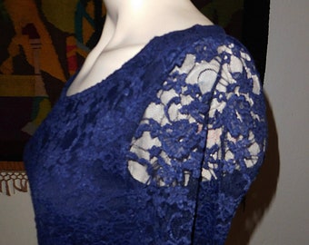 Haut Court Zara Manches Bouffantes En Tulle Bleu Floral - Taille S - Neuf Avec étiquette