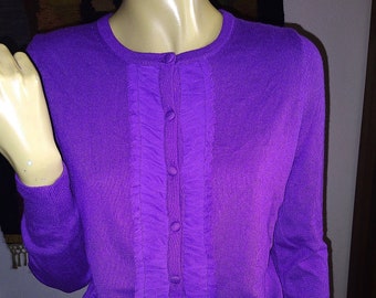 Lila Bluse/Pullover