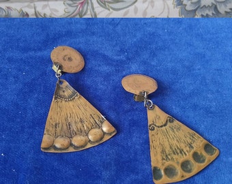 Metal Earrings/Clips/Handmade