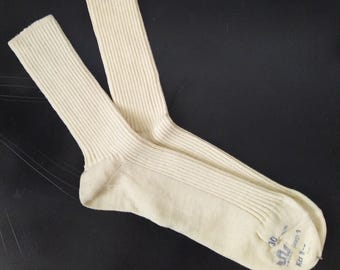 Vintage Beige Sock